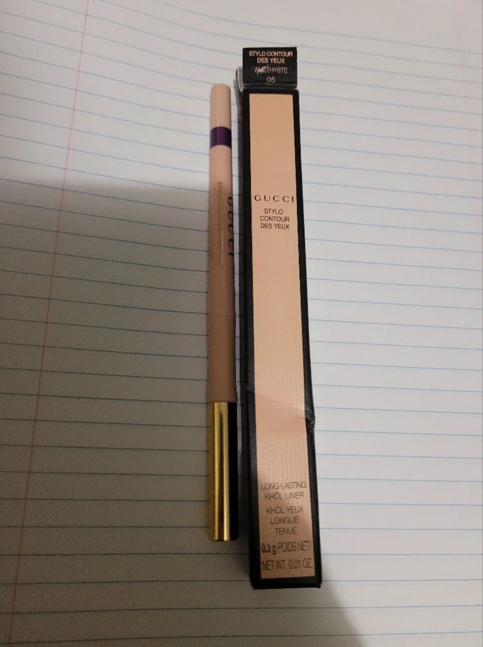 Gucci Long-Lasting Khol Eye Liner Color Amethyste